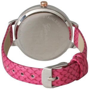 6 Geneva Strap Band Watches