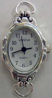 12 Silver Loop Watch Faces