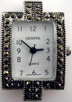 12 Marcasite Style Watch Faces