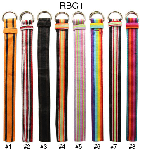 50 Grosgrain Ribbon Bands(Stripes)