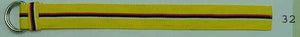 50 Grosgrain Ribbon Bands(Stripe)