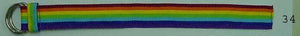 50 Grosgrain Ribbon Bands(Stripe)