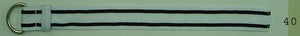 50 Grosgrain Ribbon Bands(Stripe)
