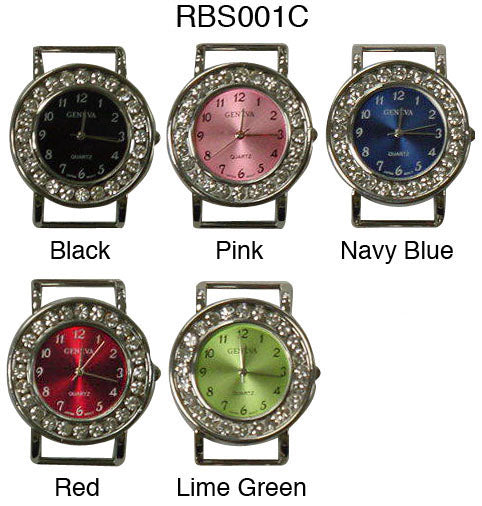 6 Round Solid Bar Watch Faces