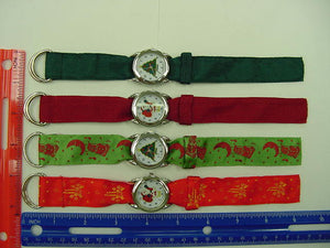 12 Christmas Ribbon Watches