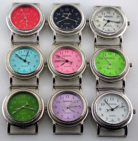 6 Round Solid Bar Watch Faces