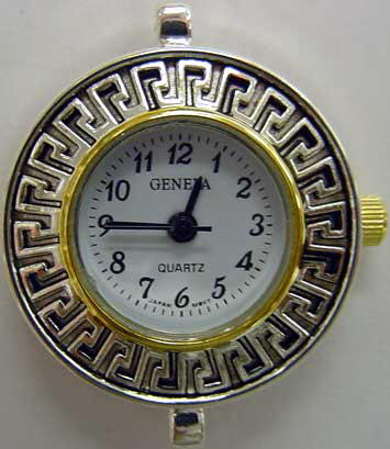 12 Two tone beading watch faces