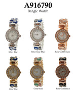 Load image into Gallery viewer, 6 Colorful Cuff Bangle Watch
