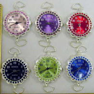 12 Watch Faces with Rhinestone Case & Matching Dial