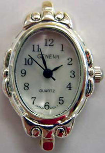 12 silver watch faces