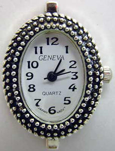 12 silver watch faces