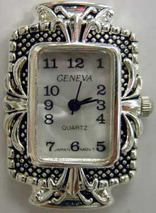 12 silver tone spring bar watch faces